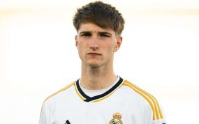 Palacios, jugador del Real Madrid.