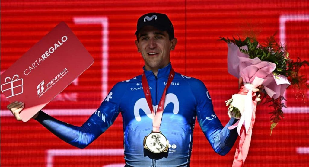 Pelayo Sánchez, uno de los pingüinos del Movistar.