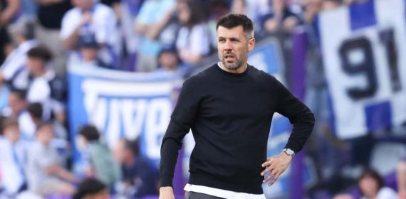 Pezzolano, en un partido con el Valladolid.