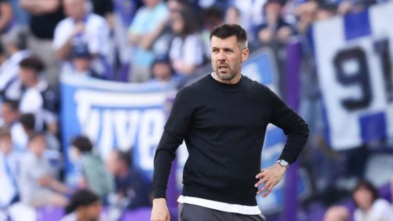 Pezzolano, en un partido con el Valladolid.