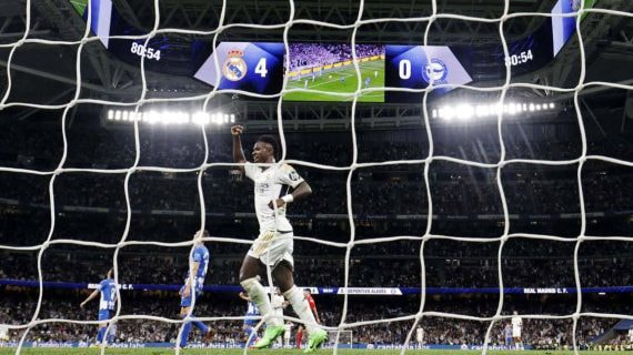 El Santiago Bernabéu ha sido el estadio con más asistencia y mayor porcentaje de ocupación de LaLiga en la temporada 2023-2024.