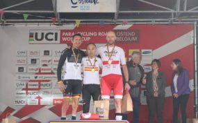 Ricardo Ten campeón de la crono de la Copa del Mundo de Ostende.