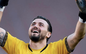 Stole Dimitrievski en un partido con el Rayo.