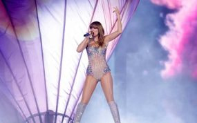 Taylor Swift, en uno de sus conciertos.