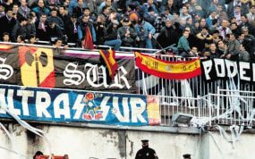 Ultras Sur, en los años 90.