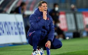 Fernando Torres, en un partido de la Youth League.