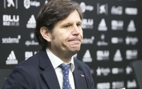 Mateu Alemany, durante su época al frente del Valencia.