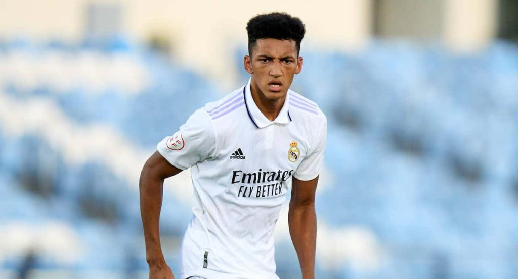 Álvaro Rodríguez, con el Castilla.