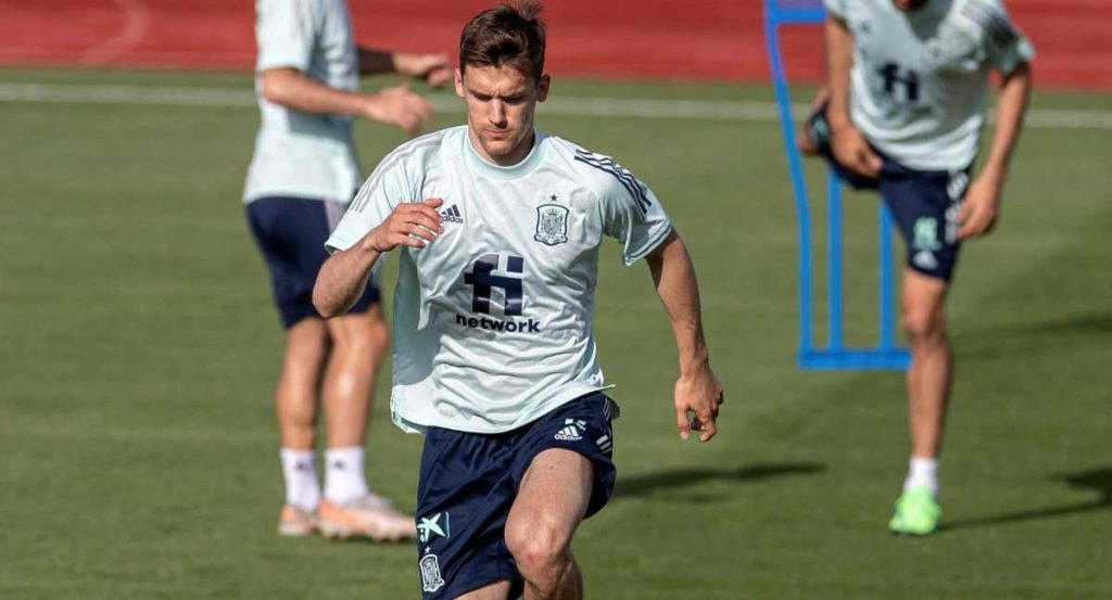 Diego Llorente, en su etapa en la Selección.