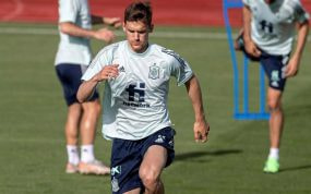 Diego Llorente, en su etapa en la Selección.