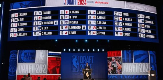 Ceremonia del Draft de 2024.