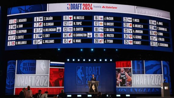 Ceremonia del Draft de 2024.