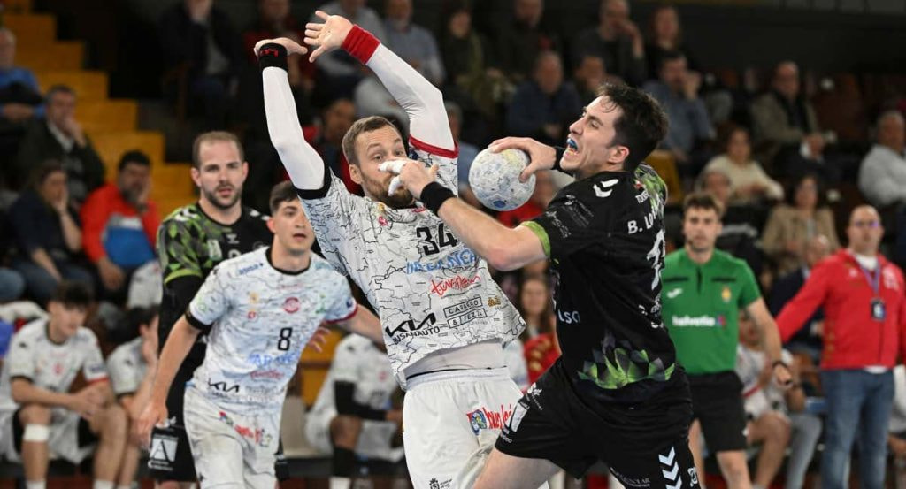 Partido de balonmano.