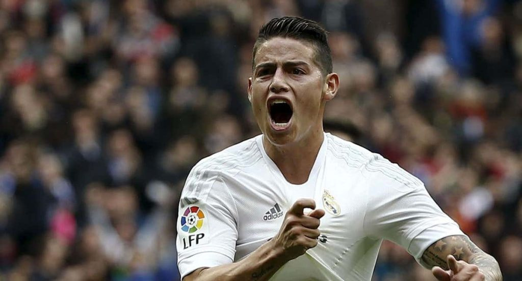 James Rodríguez, el jugador colombiano más importante en pisar España.