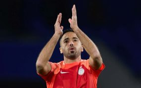 Jaume Costa, en un partido con el Mallorca.