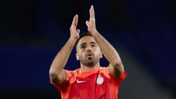 Jaume Costa, en un partido con el Mallorca.