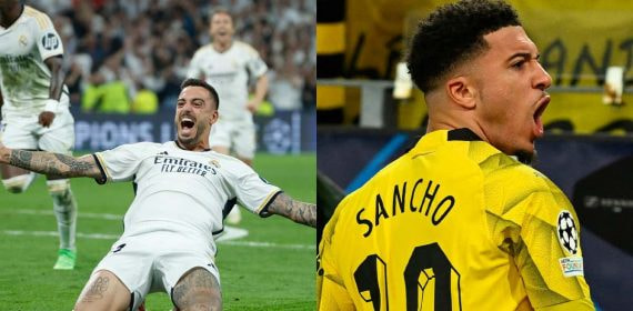 Joselu y Sancho, dos nombres propios de la final de la Champions.