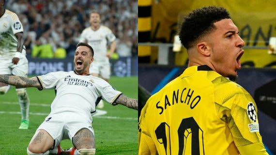 Joselu y Sancho, dos nombres propios de la final de la Champions.