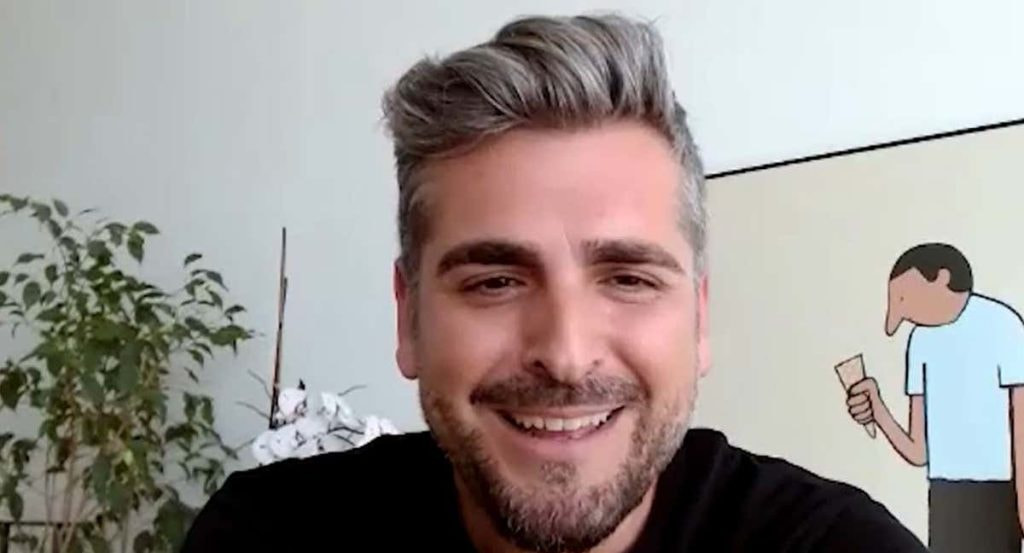 José Sanchis, en un momento de la entrevista con Relevo.