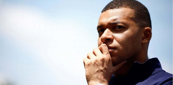 Kylian Mbappé, en la convocatoria francesa.