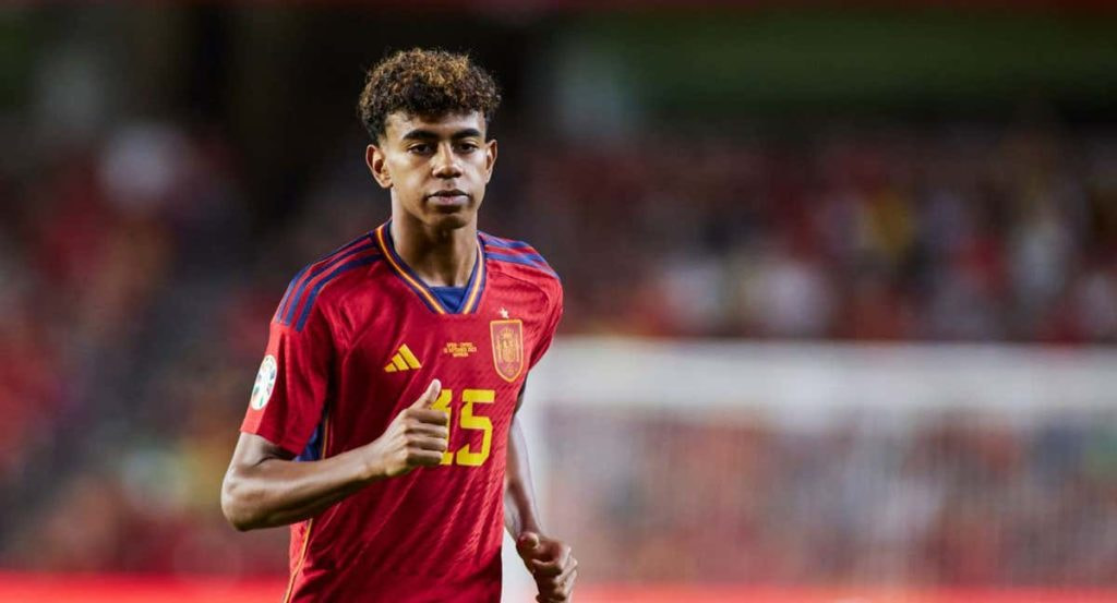 Lamine Yamal es el jugador más joven en debutar en una Eurocopa.