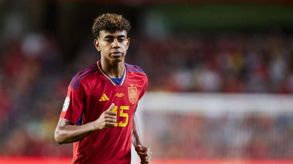 Lamine Yamal es el jugador más joven en debutar en una Eurocopa.