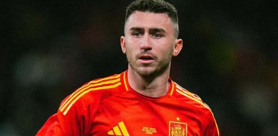 Laporte, durante el España-Brasil amistoso que se disputó en el mes de marzo.