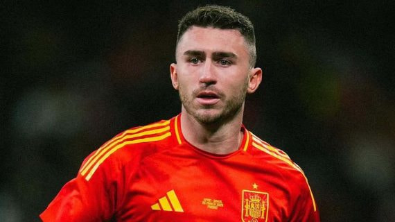 Laporte, durante el España-Brasil amistoso que se disputó en el mes de marzo.