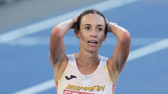Laura García Caro en el Europeo de Roma.