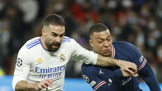 Carvajal y Mbappé.