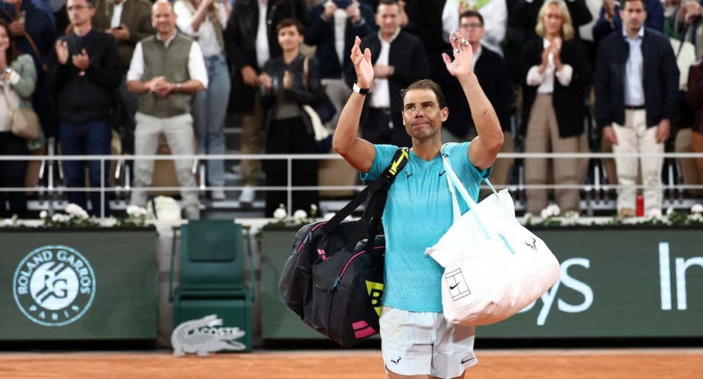 Rafael Nadal se despide de Roland Garros.