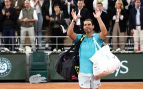 Rafael Nadal se despide de Roland Garros.