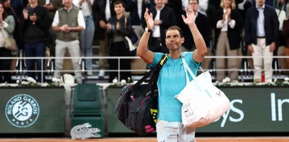 Rafael Nadal se despide de Roland Garros.