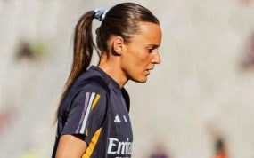 Hayley Raso durante un entrenamiento.