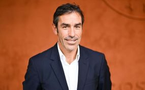 Robert Pirès, en una imagen en el último Roland Garros.