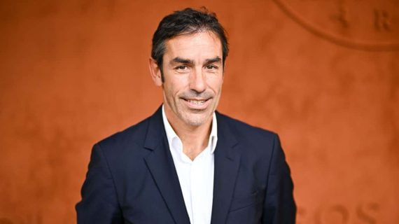 Robert Pirès, en una imagen en el último Roland Garros.