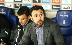 Sergio, en su anterior etapa en el banquillo del Espanyol.