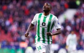 William Carvalho, en un partido del Betis.