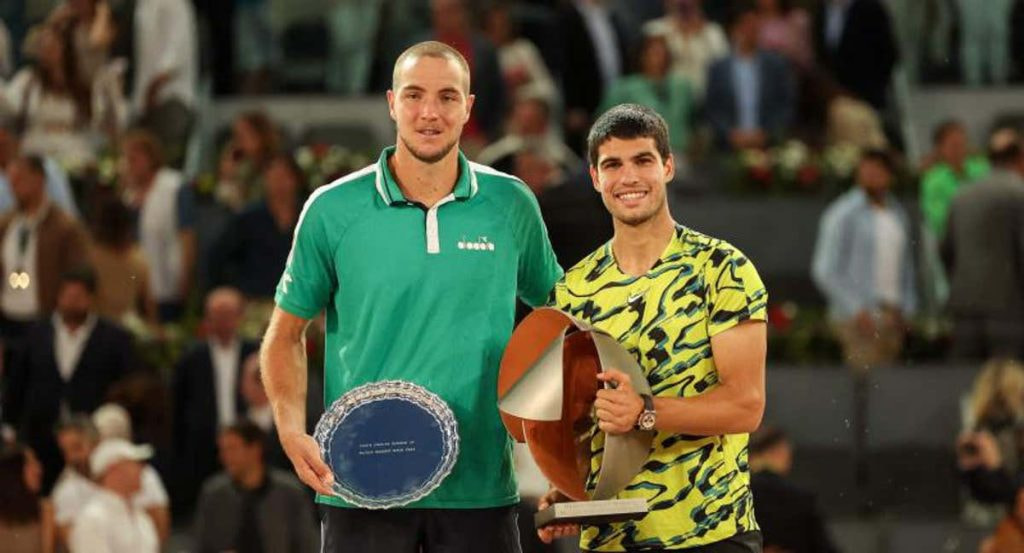 Struff llegó a la final del Mutua Madrid Open como 'lucky loser'.