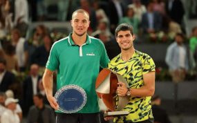Struff llegó a la final del Mutua Madrid Open como 'lucky loser'.