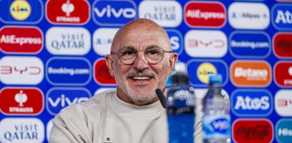 Luis de la Fuente defendió a Álvaro Morata.
