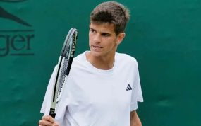 Rafa Jódar, en Roehampton.
