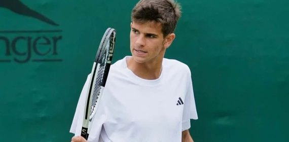 Rafa Jódar, en Roehampton.
