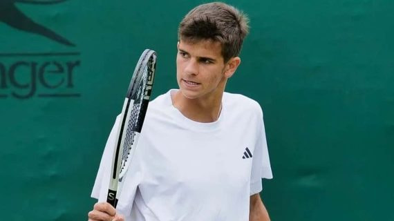 Rafa Jódar, en Roehampton.