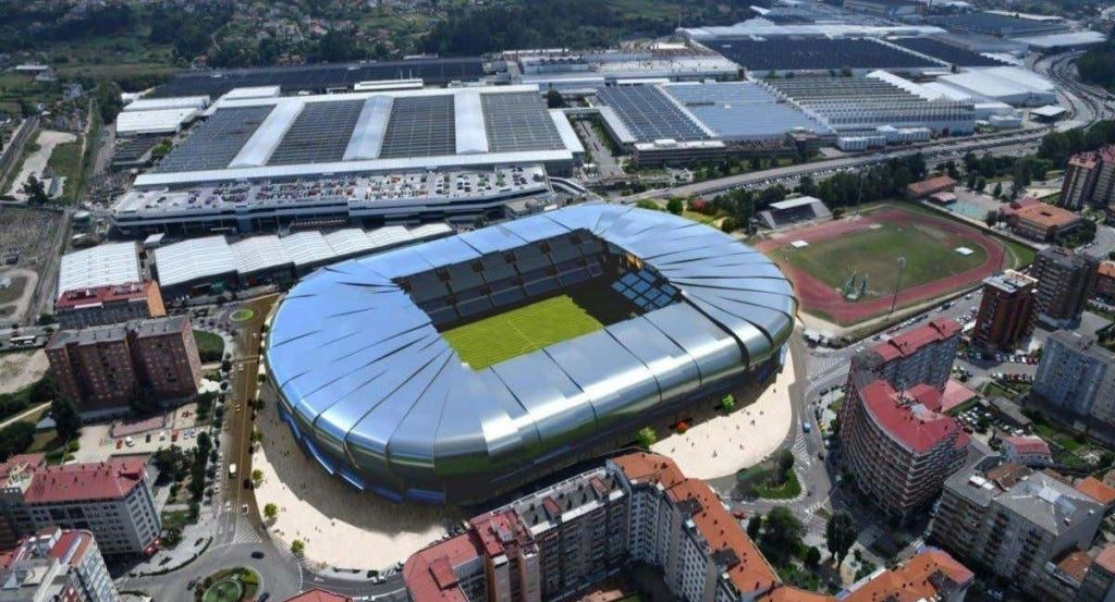 El proyecto de estadio de Balaídos que, pese a la presión política, parece tener pie y medio fuera como sede del Mundial 2030.