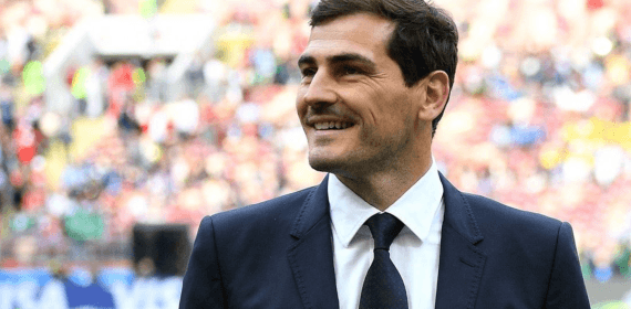Iker Casillas en el Santiago Bernabéu