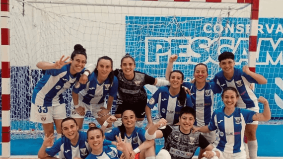 Primer equipo femenino del CD Leganés de fútbol sala