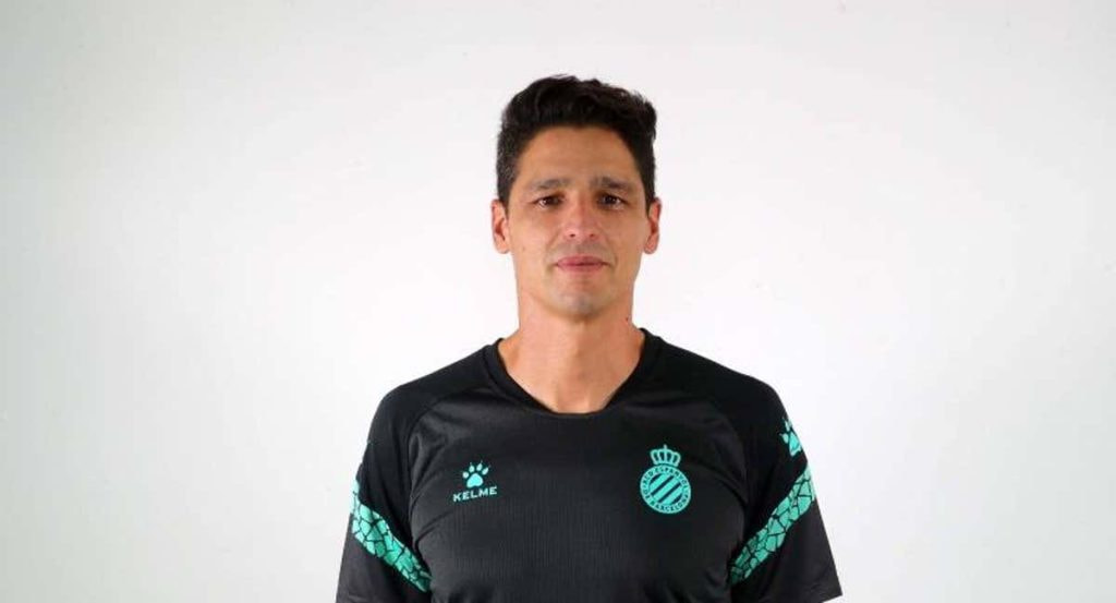 Julián López de Lerma, con el Espanyol.
