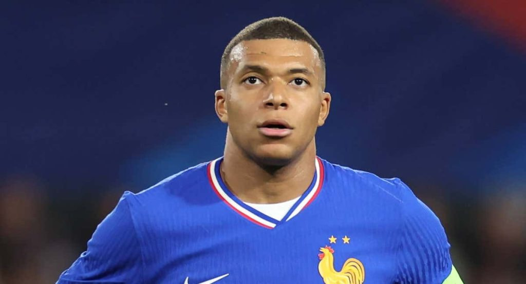 Mbappé, con Francia.
