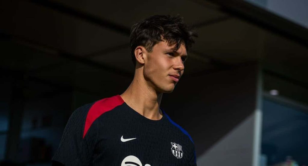 Diego Kochen ha entrenado con el primer equipo y ha viajado a la gira.